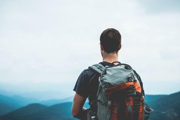 homem,montanha,pessoas,caminhada,Caminhando,pessoa