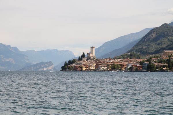 sea, coast, water, mountain, lake, mountain range