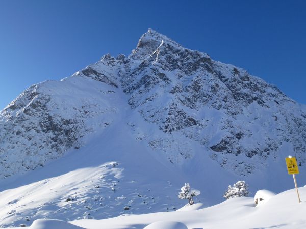 山, 雪, 冬, 山脈, 天気, スキー