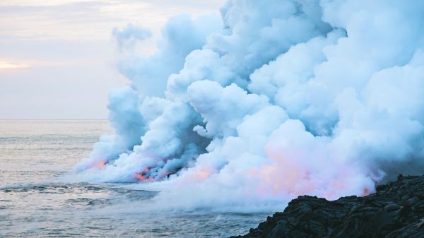 mar,oceano,nuvem,céu,onda,agua