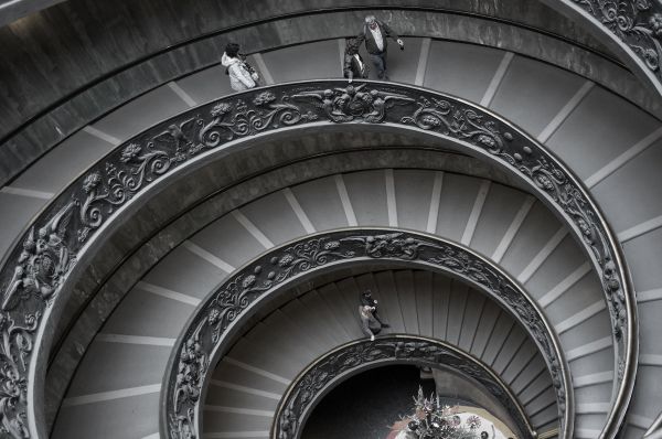 espiral,en blanco y negro,arquitectura,estructura,escalera,rueda