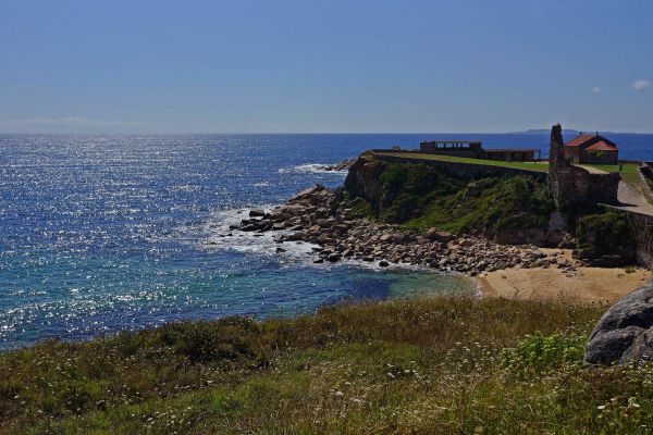 playa, paisaje, mar, costa, rock, Oceano