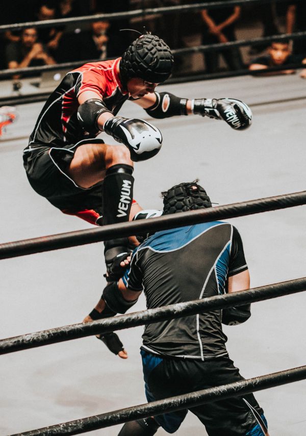 Esporte de contato, Anel de boxe, esporte de combate, Esportes individuais, luta livre, Local de esporte