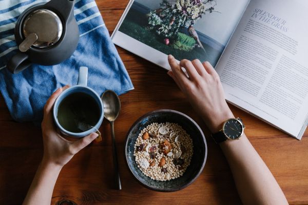 Korn, Frucht, Beere, Uhr, Person, Kaffee