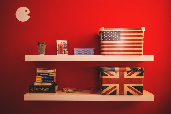 pared,interior,rojo,bandera,Estados Unidos,bandera estadounidense