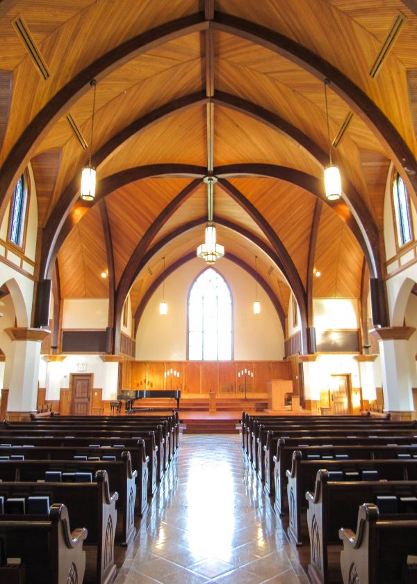 gehoorzaal, gebouw, kerk, kapel, bedehuis, gangpad