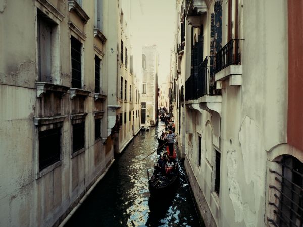 agua, la carretera, calle, callejón, canal, bota