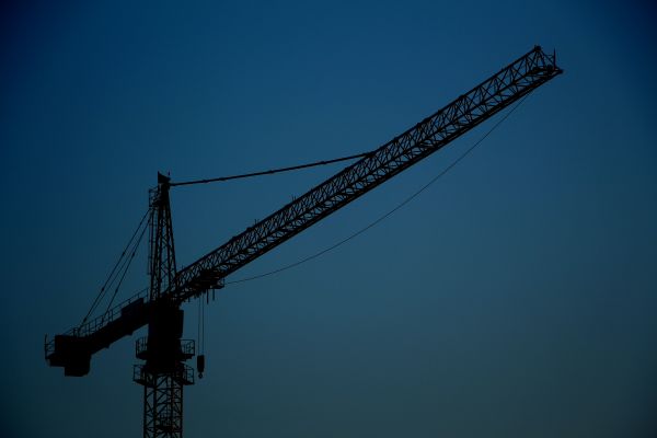 estrutura, céu, construção, linha, luz, Alto