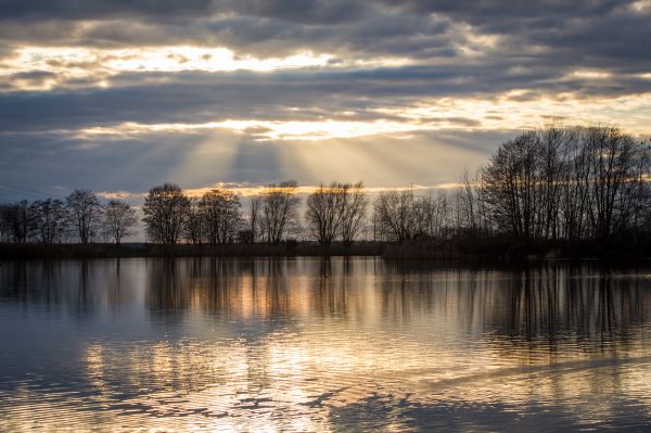 Landschaft, Meer, Wasser, Natur, Horizont, Berg