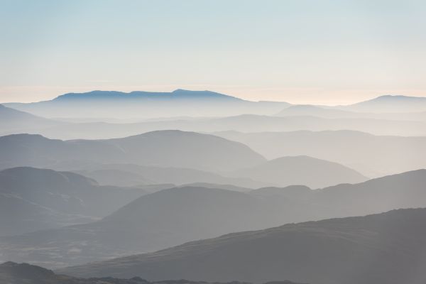 landskap, natur, horisont, villmark, fjell, snø