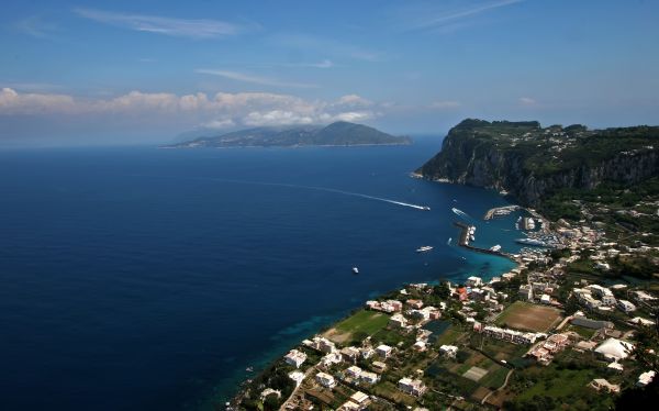 mer, côte, océan, horizon, Lac, littoral