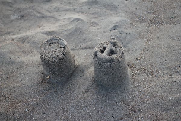 beach, sea, sand, rock, ocean, sun