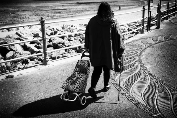 Preto e branco, pessoas, branco, rua, fotografia, mulher