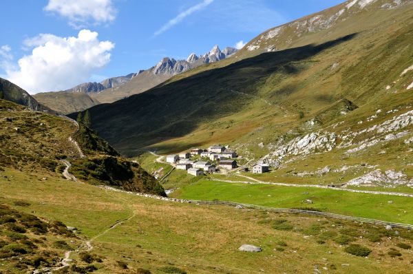 landschap, natuur, wildernis, wandelen, berg-, wandelen