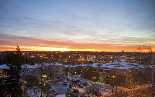 horisont,himmel,natt,soluppgång,solnedgång,horisont