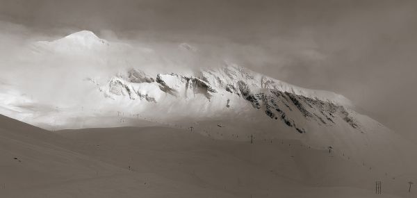 le sable, Roche, Montagne, neige, hiver, du froid