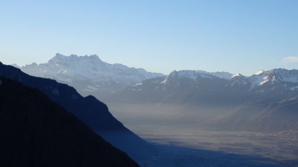 peyzaj,doğa,çöl,dağ,kar,ışık