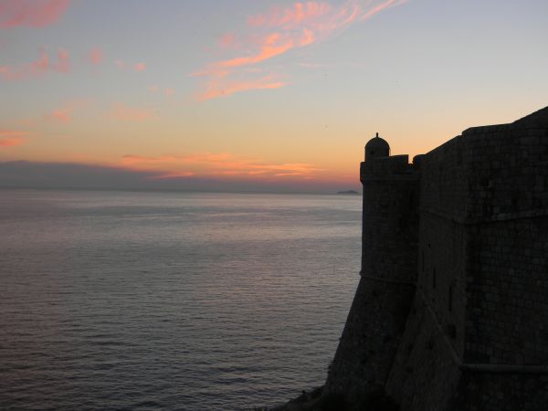 θάλασσα, ακτή, ωκεανός, ορίζοντας, σύννεφο, ουρανός