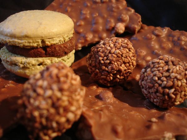 farfurie, alimente, legume şi fructe, ciocolată, coacere, Macaroon