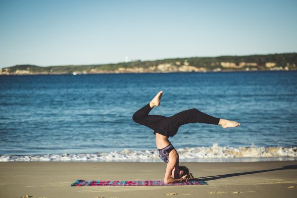 sentado,playa,mar,arena,Oceano,persona