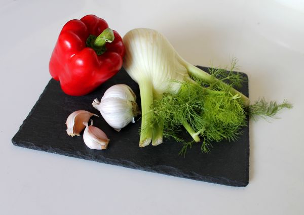 mat,grønn,pepper,grønnsak,ingrediens,hvitløk