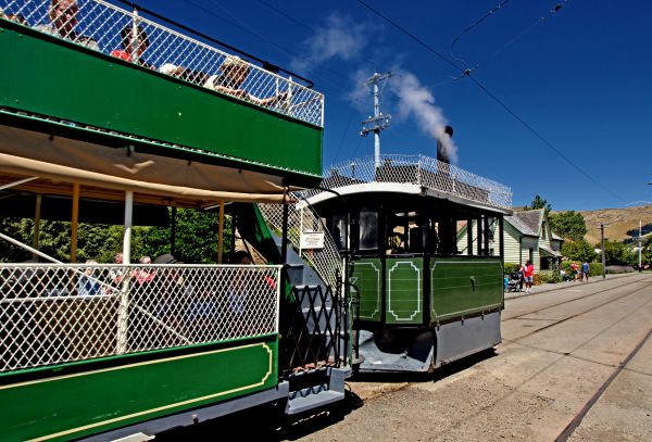 tranvía, transporte, vehículo, transporte público, autobús, tren