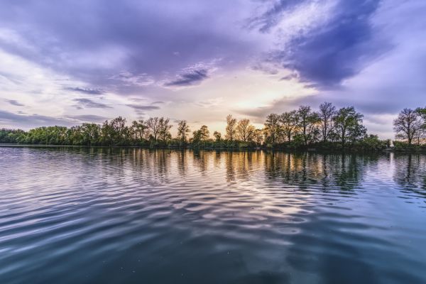 размисъл,небе,вода,природа,воден път,езеро