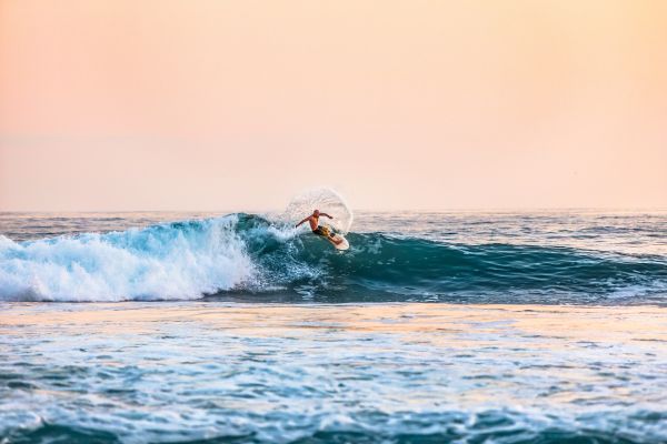 ビーチ,海,水,海洋,波,人