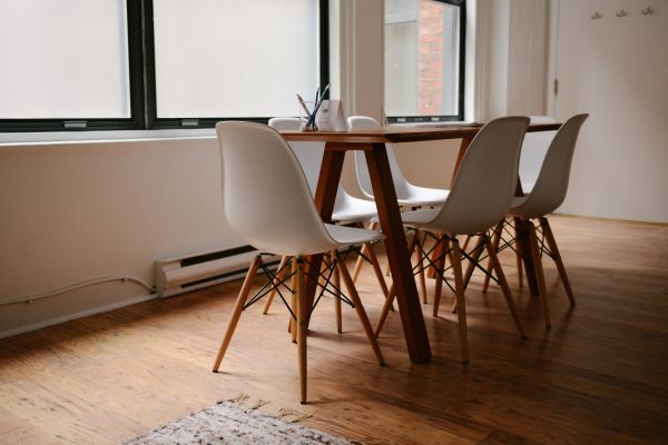 table, wood, chair, floor, desk, home