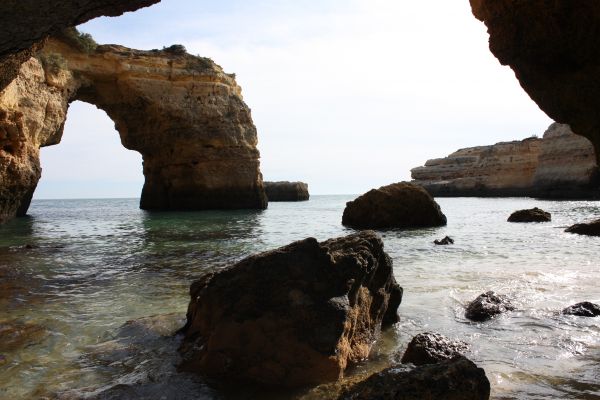 Strand, Landschaft, Meer, Küste, Wasser, Rock