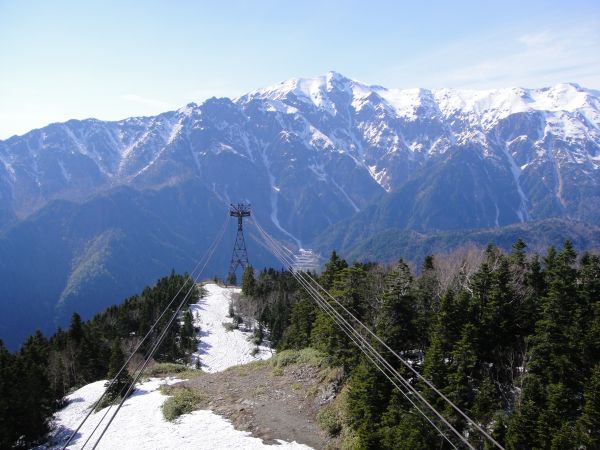 山,歩く,車,冒険,山脈,リッジ