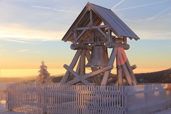 Erzgebirge,soloppgang,ferie,tårn,landemerke,gudshus