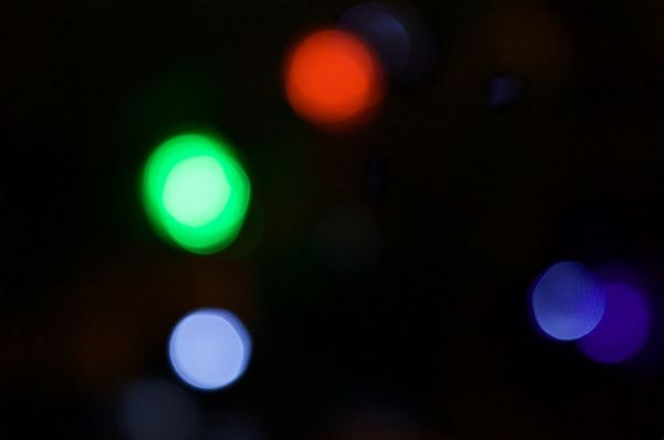 φως, Bokeh, θολούρα, αφηρημένη, Νύχτα, αντανάκλαση