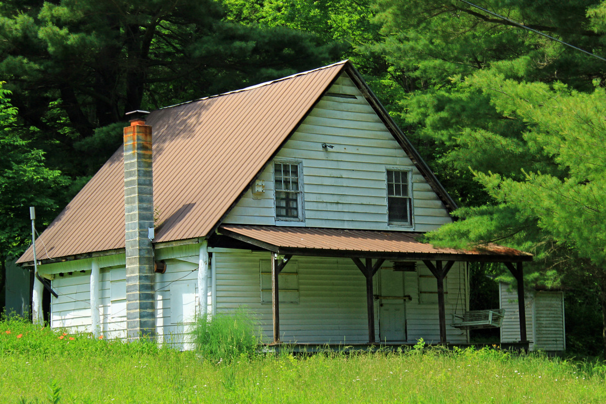 faipari, Farm, ház, tető, épület, istálló, Otthon, fészer, nyár, kunyhó, kunyhó, kabin, kunyhó, homlokzat, ingatlan, creativecommons, parasztház, lycomingcounty, Pennsylvania, endlessmountains, loyalsockstateforest, birtok, gerendaház, mellékvágány, vidéki térség, kültéri szerkezet