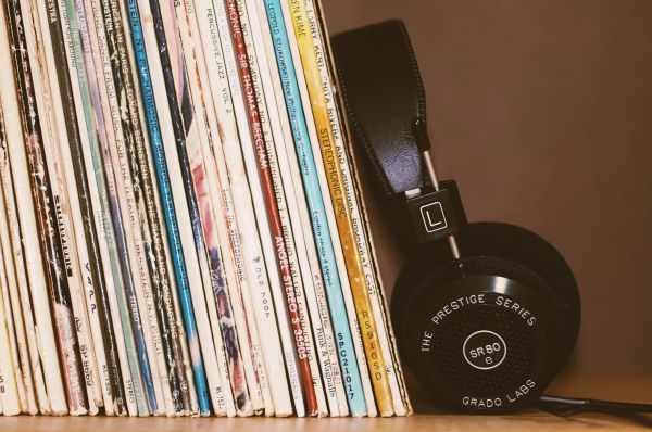 ta opp, musikk, teknologi, hodetelefon, gadgeten, vinyl