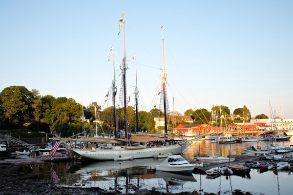 sea,dock,boat,summer,evening,reflection