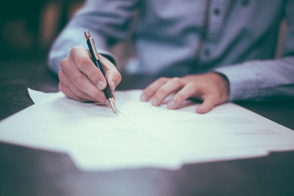 Schreiben, Hand, Stift, Schild, Geschäft, Finger