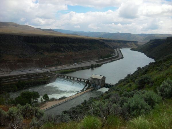 brug,rivier-,milieu,fjord,dam,reservoir