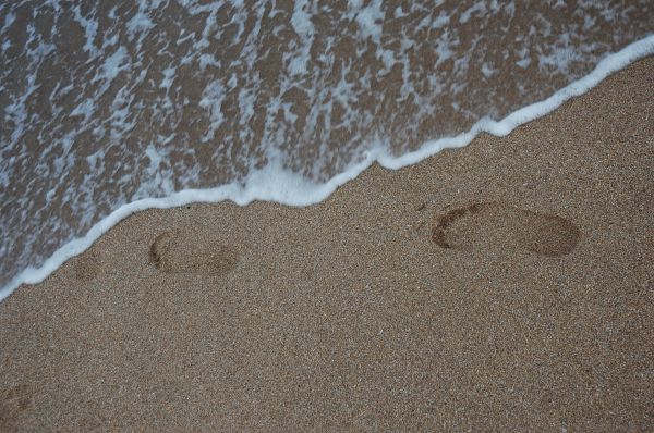 zand,strand,zee,rots,structuur,verdieping