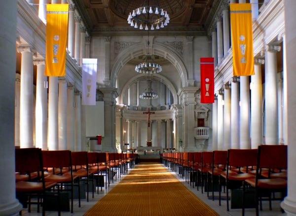 edificio, Iglesia, lugar de adoración, sala, catedral, capilla