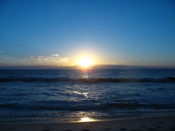 Strand, Meer, Küste, Ozean, Horizont, Wolke