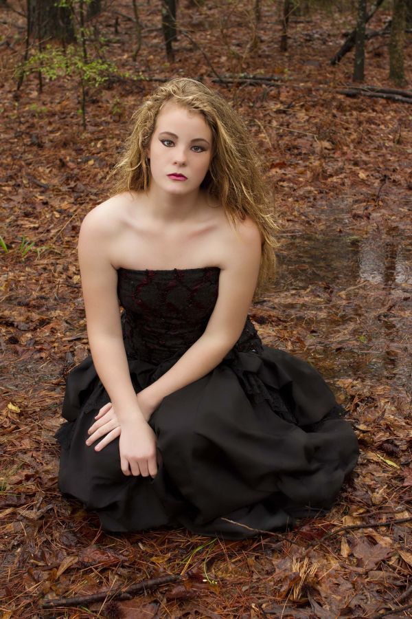 water, outdoor, person, girl, woman, forest