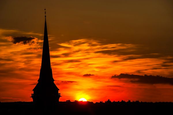 arkitektur,himmel,hav,horisont,Sky,sol