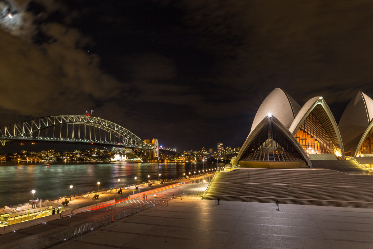 landskap, vann, utendørs, lett, arkitektur, struktur, himmel, bro, skyline, gate, natt, by, utsikt, bygning, by, skyskraper, Urban, bybildet, sentrum, skumring, kveld, speilbilde, sydney, landemerke, havn, mørke, havn, gatelykt, nattehimmel, belysning, moderne, stadion, natt city, belyst, Australia, NSW, distrikt, moderne bygning, Sydney operahus, night, sydneyharbour, circularquay, operahus, mål, nightview, harbourbridge, byen om natten, by night, urban by