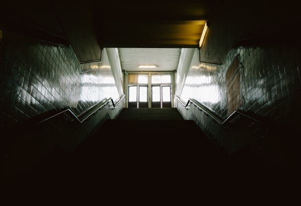 Licht, Nacht-, Sonnenlicht, Tunnel, U-Bahn, Fliese