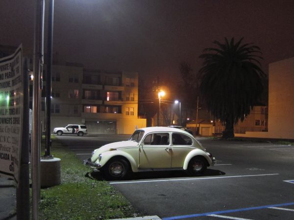 voiture,véhicule,nuit,Vw,Volkswagen,parking