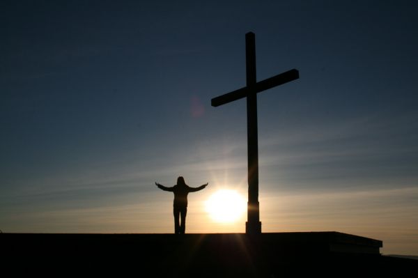 silhouette,persona,cielo,Alba,tramonto,vento