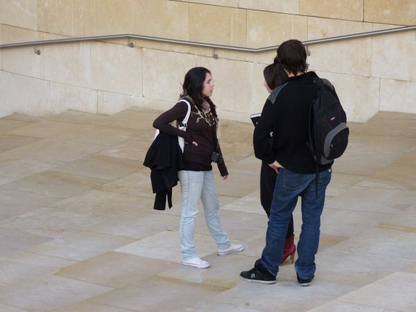 Alunos,fotografia,imagem,pessoas conversando