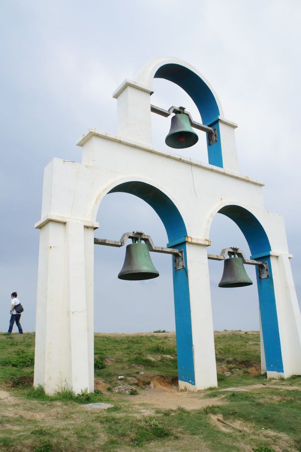 arco,torre,campana,azul,iluminación,campana de iglesia