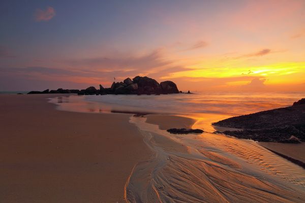 de praia,mar,costa,areia,oceano,horizonte